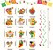 34 PCS Cinco de Mayo Party Decoration Set – Happy Fiesta Banner, Hanging Swirls & Paper Cutouts – Mexican Taco Theme Party Hanging Decorations for Cinco de Mayo, Fiesta & Birthday Celebrations – Perfect for Mother's Day Card Making Displays